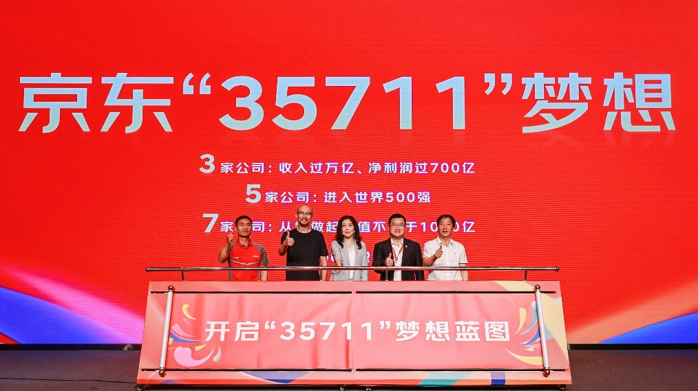 京东20年老友汇聚京东集团ceo许冉详解未来20年“35711”梦想路线